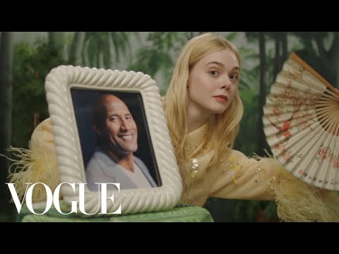 《黑魔女》公主 Elle Fanning 與 Vogue 合拍超荒謬影片！