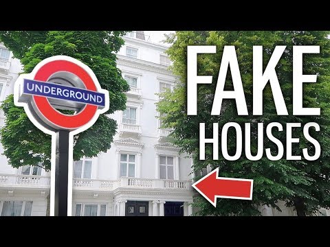 倫敦中心區竟然大搖大擺蓋了兩棟假房子？！
